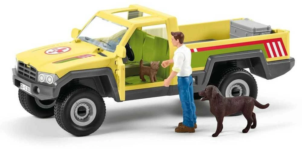 SCHLEICH FARM WORLD Veterinaro Apsilankymas Ūkyje