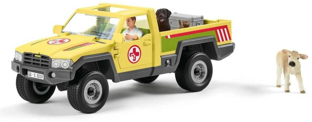SCHLEICH FARM WORLD Veterinaro Apsilankymas Ūkyje