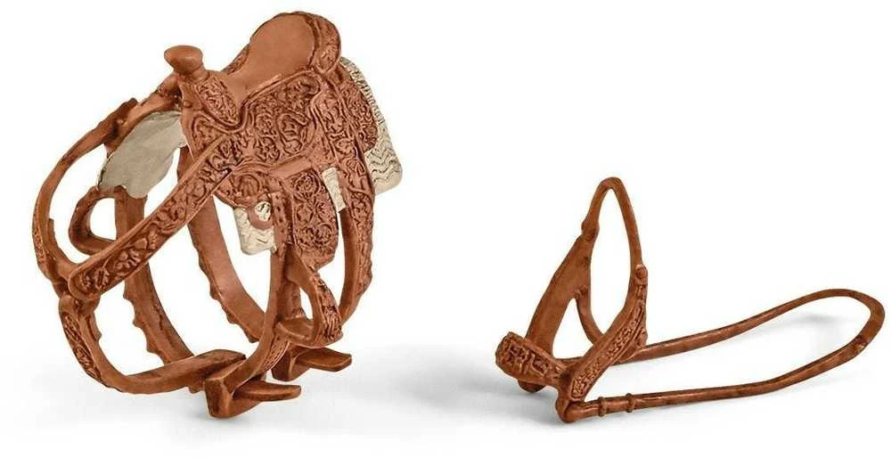 SCHLEICH „Naminiai gyvūnai“ Rinkinys - Kaubojė ant žirgo