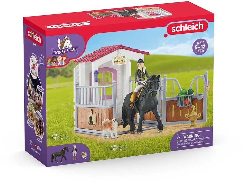 SCHLEICH HORSE CLUB Žirgų boksas su Tori ir princese iš „Žirgų klubo“