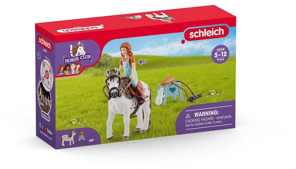 SCHLEICH „Arklių klubo“ Rinkinys - Raitelė Mia