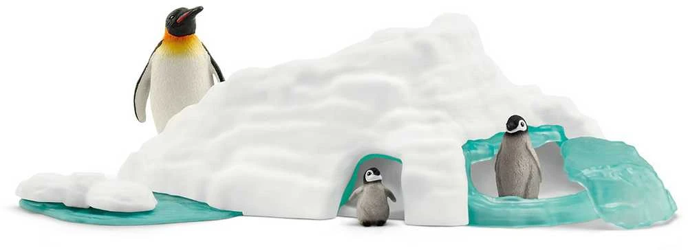 SCHLEICH WILD LIFE Pingvinų šeimos linksmybės
