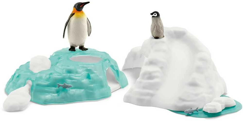 SCHLEICH WILD LIFE Pingvinų šeimos linksmybės