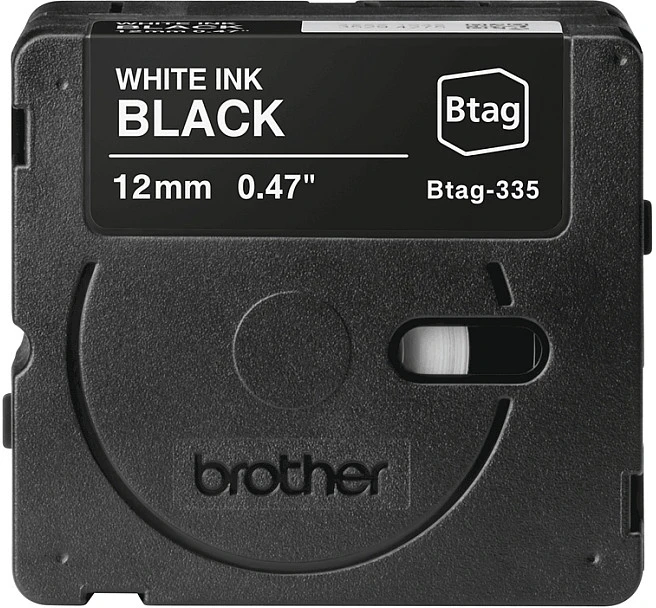 Brother BTAG-335 | Baltas on Juodas | Btag