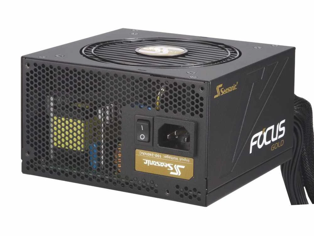 Seasonic G12 GM 80 PLUS Gold maitinimo šaltinis, pusiau modulinis – 750 vatų, juodas