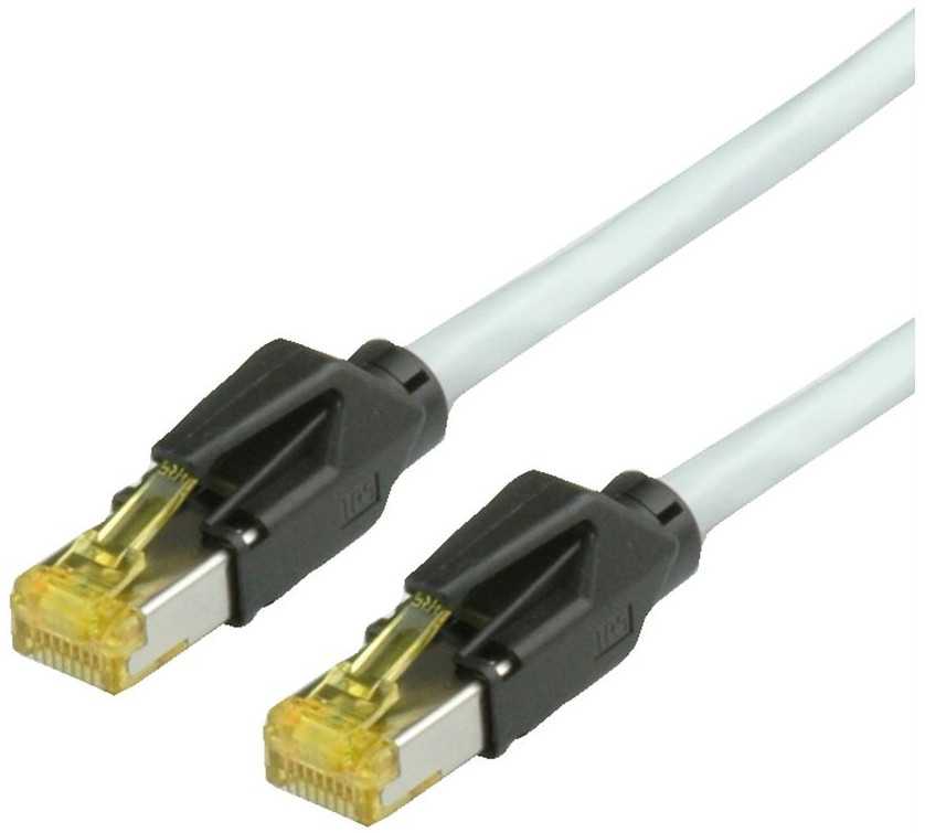 SECOMP Draka PatchCord S/FTP (PiMF) Kat.6a UC900/TM31 pilka 2m (21.05.9520)