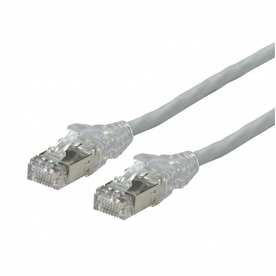 SECOMP DTWYLER Kabelis krosowy kat. 6A (klasa EA) S/FTP, CU 7702 flex LSOH, AMP v2, krzyżowy, pilka, 2 m