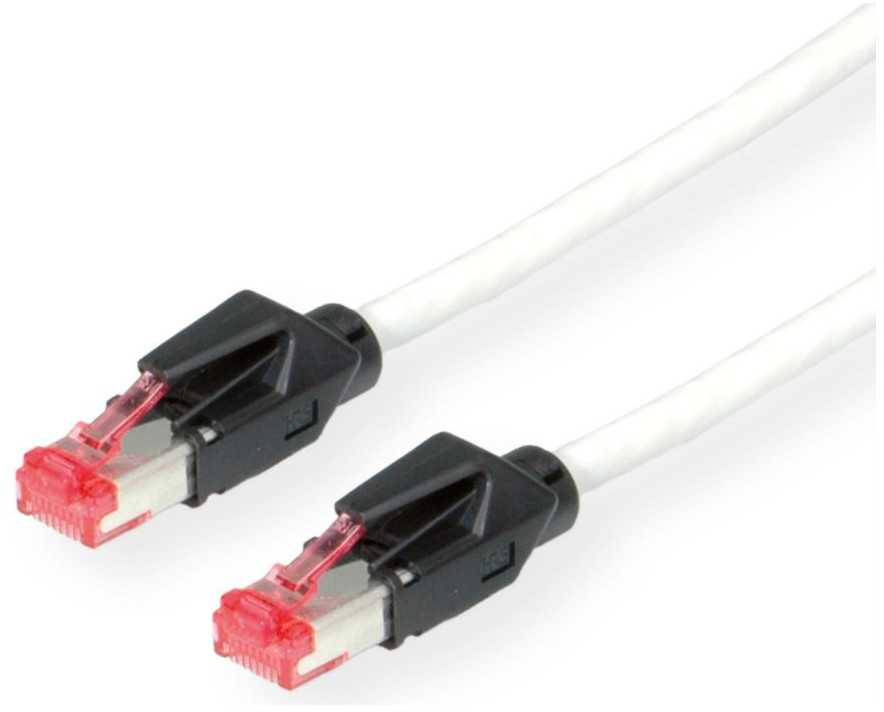 SECOMP LEONI KERPEN KERPEN E5-70 PatchCord S/FTP (PiMF) Cat.6 LSOH pilka 15,0m