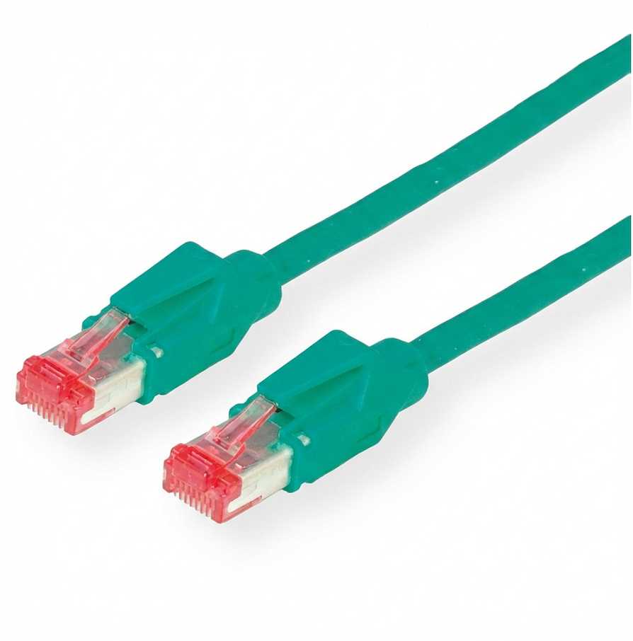 Secomp LEONI KERPEN KERPEN E5-70 PatchCord S/FTP (PiMF) Cat.6 LSOH žalia 2,0m