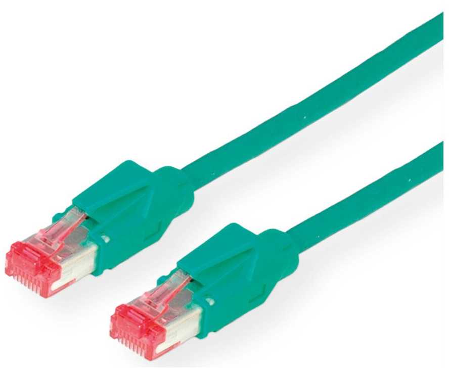 Secomp LEONI KERPEN KERPEN E5-70 PatchCord S/FTP (PiMF) Cat.6 LSOH žalia 7,0m