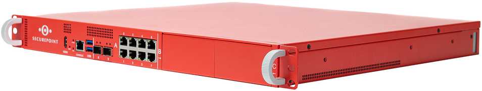 Maršrutizatorius Zapora jungiama į tinklą Securepoint Securepoint RC350R G6 firewall (hardware) 1U 38 Gbit/s