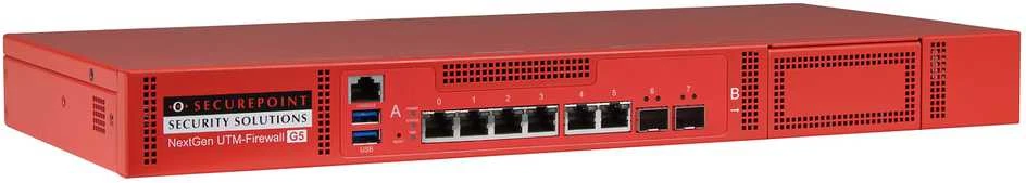 Maršrutizatorius Zapora jungiama į tinklą Securepoint Securepoint RC300S G5 Security UTM Appliance (SP-UTM-11612) - 40-50-3825