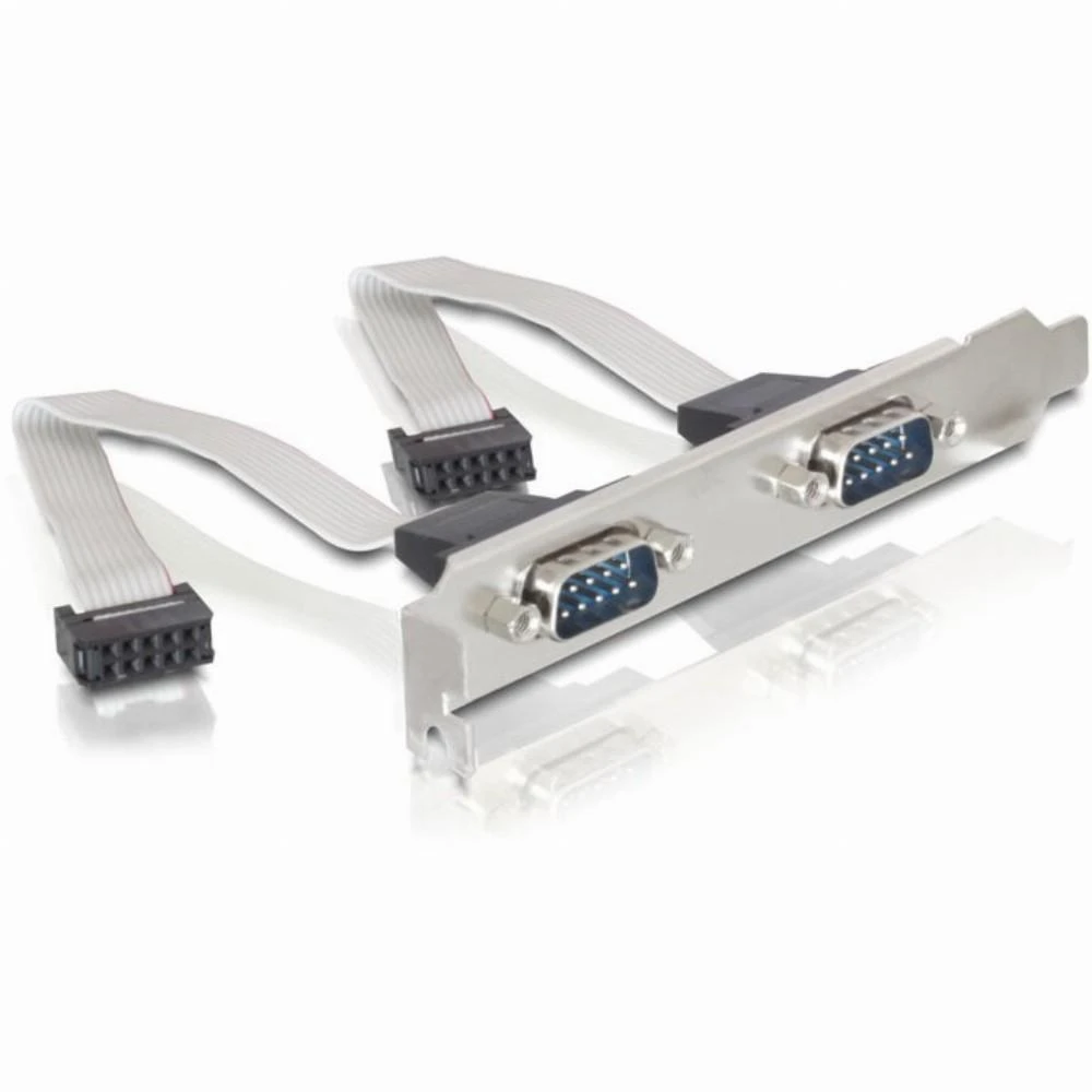 Kontroler Delock PCIe x1 - 4x RS-232 DB9 + LPT DB25 (89177)