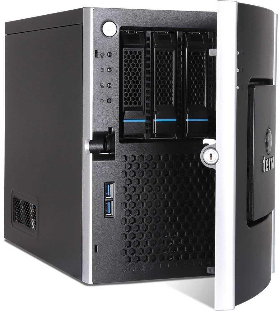 Serveris Wortmann Serwer Fujitsu TERRA 1100373 serwer 1,92 TB Mini Tower Intel Xeon E E-2434 3,4 GHz 32 GB DDR5-SDRAM 450 W