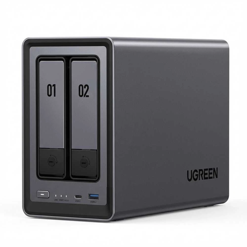 NAS serveris UGREEN NASync DXP2800, 2 skyrių