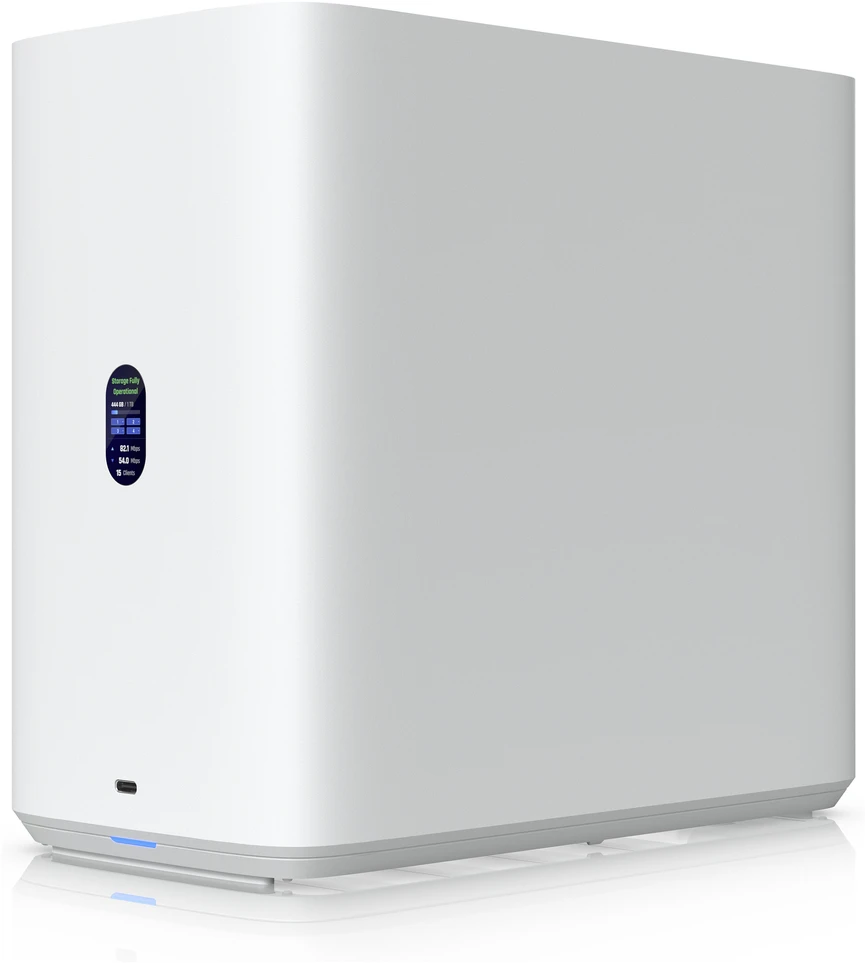 Serveris Macierz diskkowa Ubiquiti UNAS 4 NAS Desktop Cortex-A Cortex-A57 4 GB Baltas (UNAS-4-W)