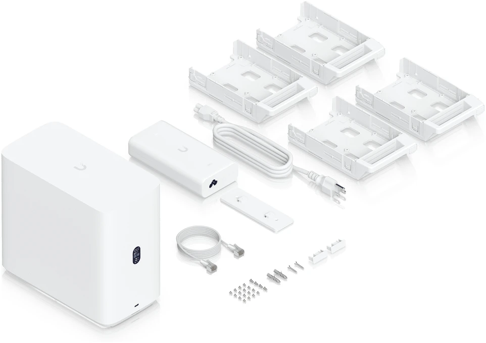 Serveris Macierz diskkowa Ubiquiti UNAS 4 NAS Desktop Cortex-A Cortex-A57 4 GB Baltas (UNAS-4-W)
