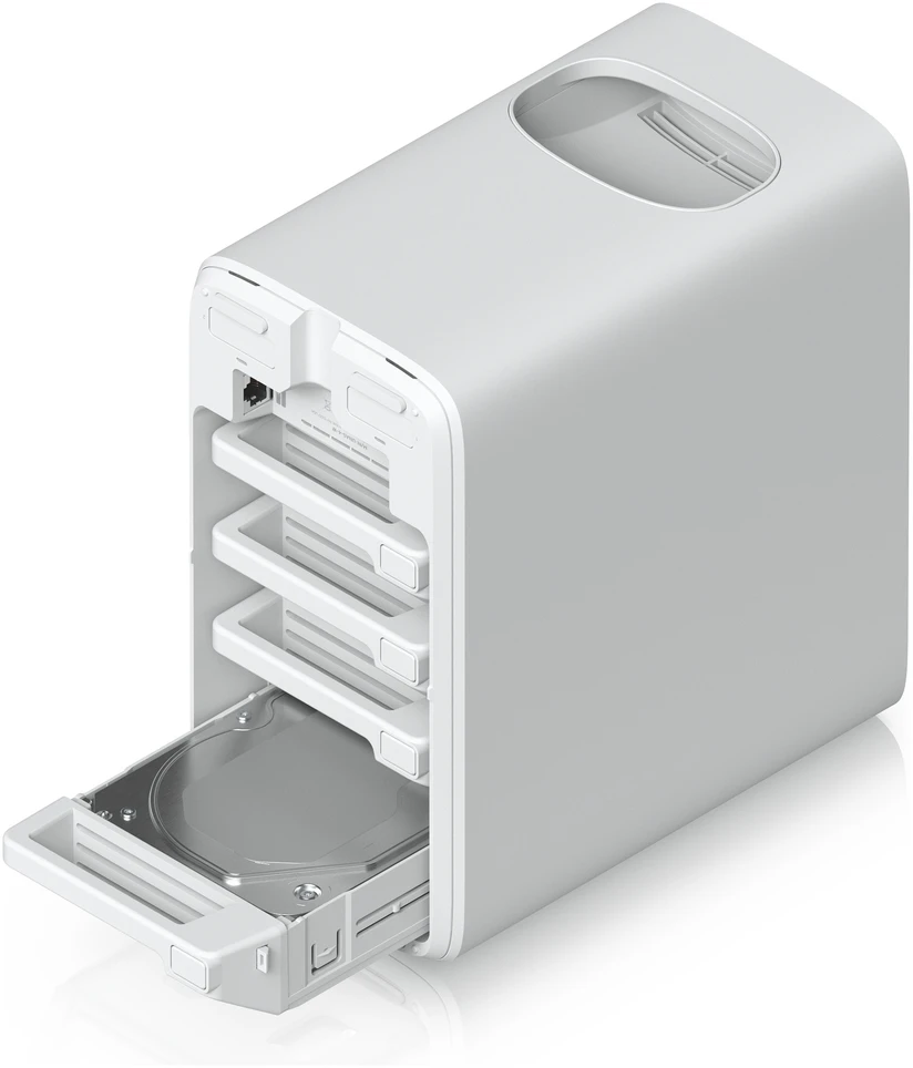 Serveris Macierz diskkowa Ubiquiti UNAS 4 NAS Desktop Cortex-A Cortex-A57 4 GB Baltas (UNAS-4-W)