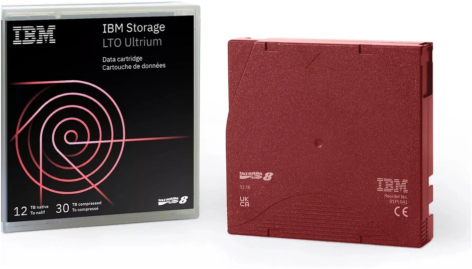 IBM LTO Ultrium 8 Saugyklos laikmena Juostinė kasetė 12 TB