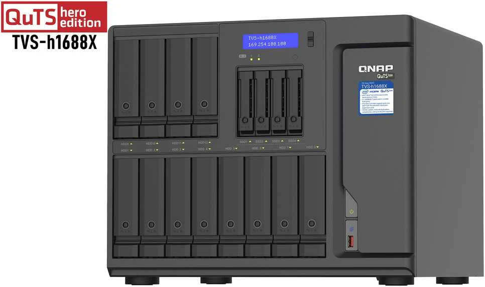 Serveris QNAP TVS-h1688X-W1250-32G