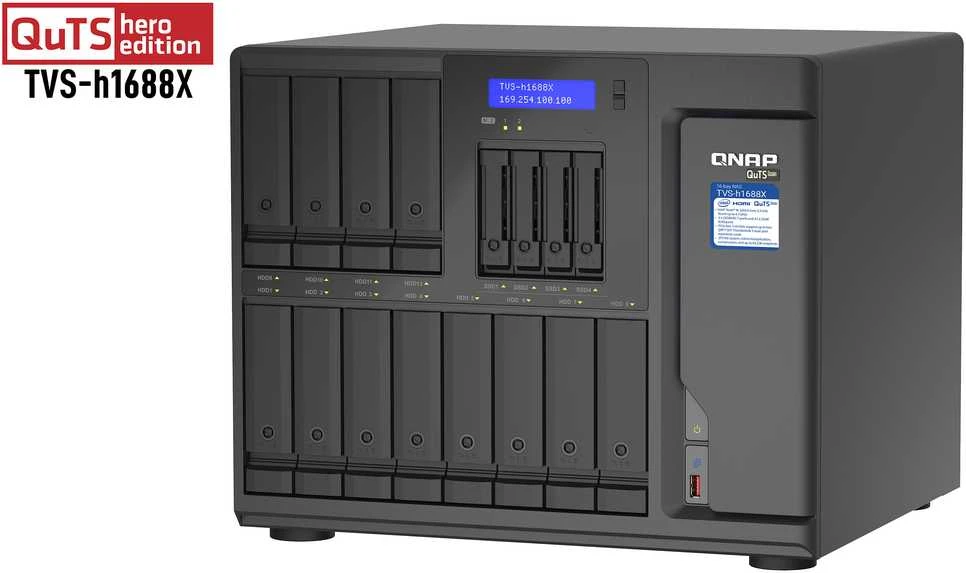 Serveris QNAP TVS-h1688X-W1250-32G