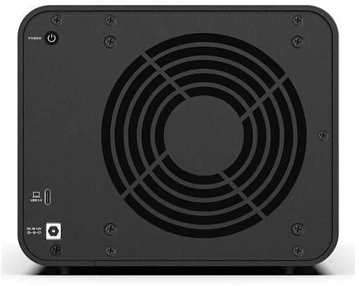 Serveris TERRAMASTER D4-320 4bay Gehäuse, USB3.2, 10Gbps, Diskless