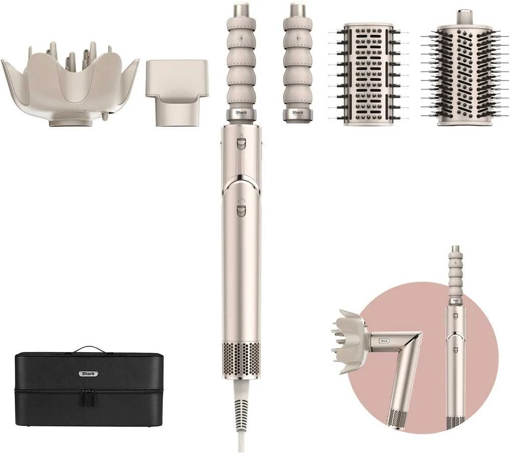 Shark FlexStyle Džiovintuvas ir plaukų formavimo prietaisas “5-in-1“ - HD446SLEU