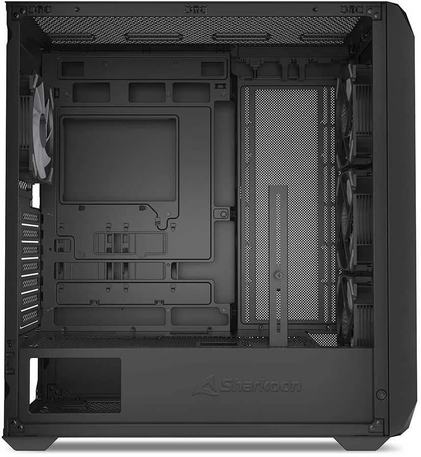 Sharkoon AK3 RGB ATX 1xGlas Juodas