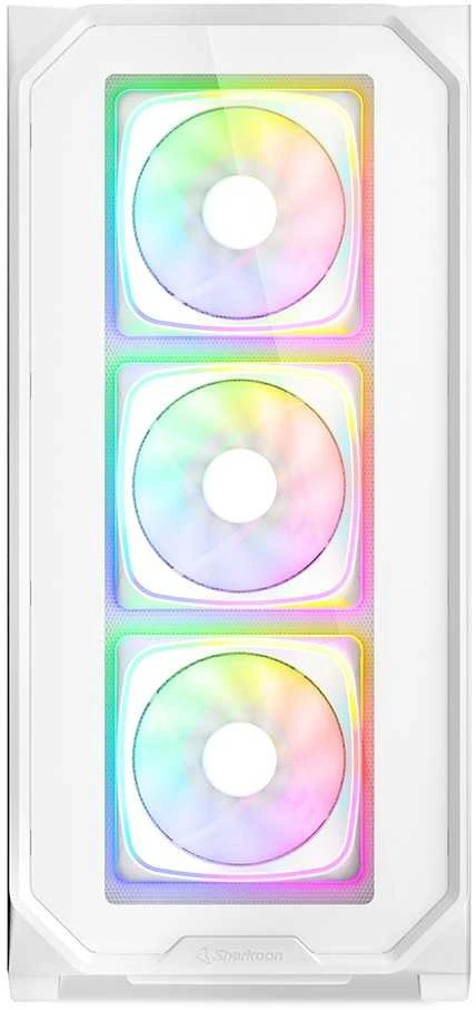 Sharkoon AK5G RGB ATX 1xGlas Baltas