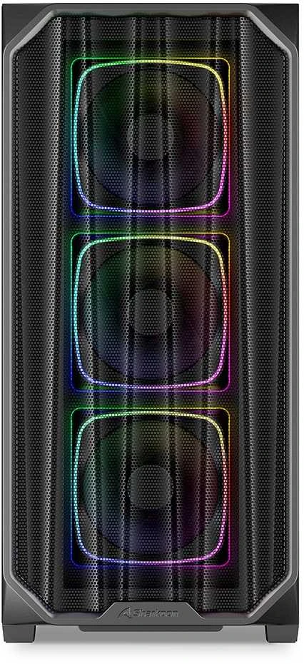 Sharkoon AK5M RGB ATX 1xMetall Juodas