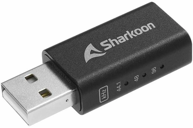 Sharkoon Gaming DAC Pro S V3, Garso plokštė - juodas
