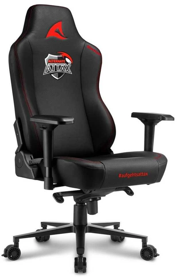 Sharkoon Gaming-Stuhl SKILLER SGS40 aTTax Sonderedition (juodas/raudona)