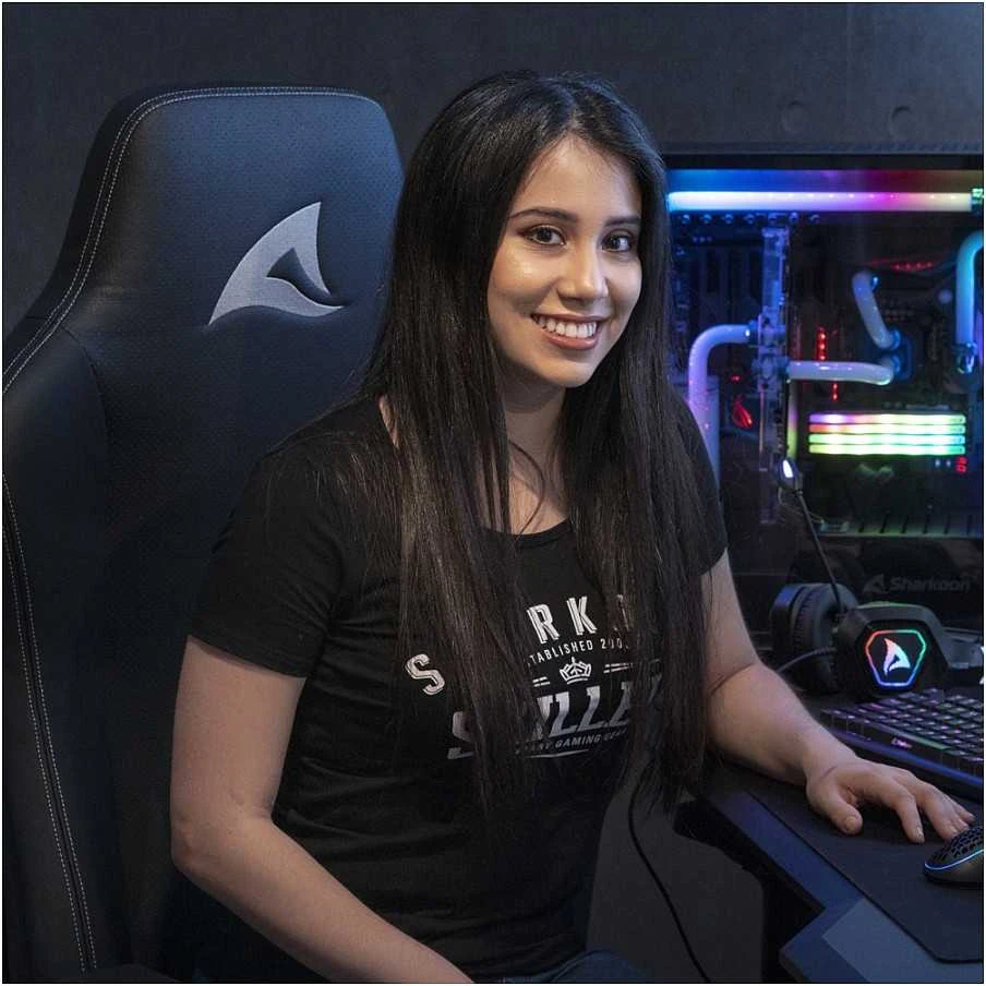 Žaidimų kėdė Sharkoon SGS40 Skiller Gaming Chair, Juoda
