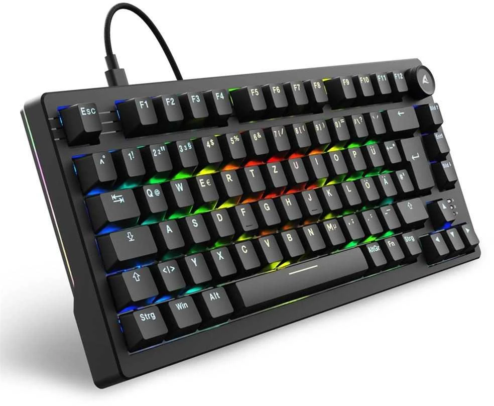 Sharkoon Klaviatūra žaidimams Skiller SGK25 juodas DE