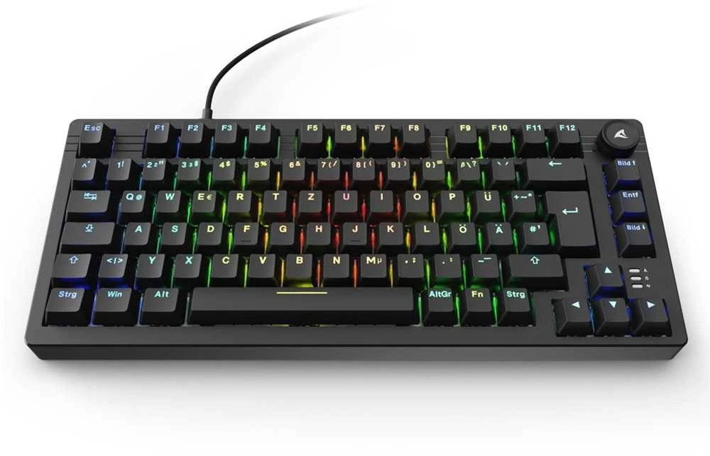 Sharkoon Klaviatūra žaidimams Skiller SGK25 juodas DE