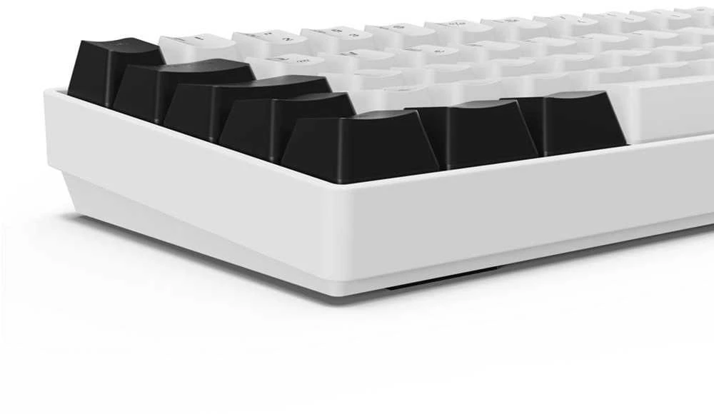 Sharkoon SKILLER SGK50 S4 Gen2, Gaming-klaviatūra - baltas, DE-išdėstymas, Gateron Geltona
