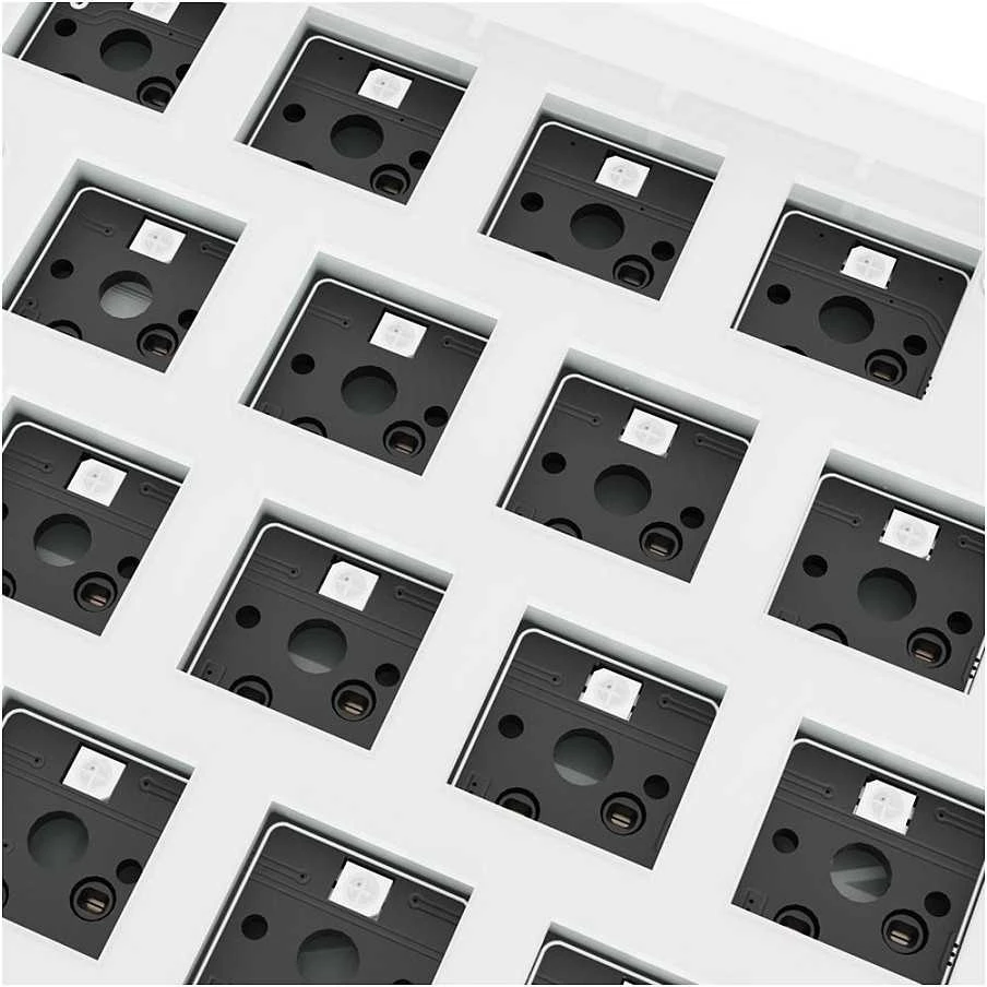 Sharkoon SKILLER SGK50 S4 Gen2 Barebone, Gaming-klaviatūra - baltas