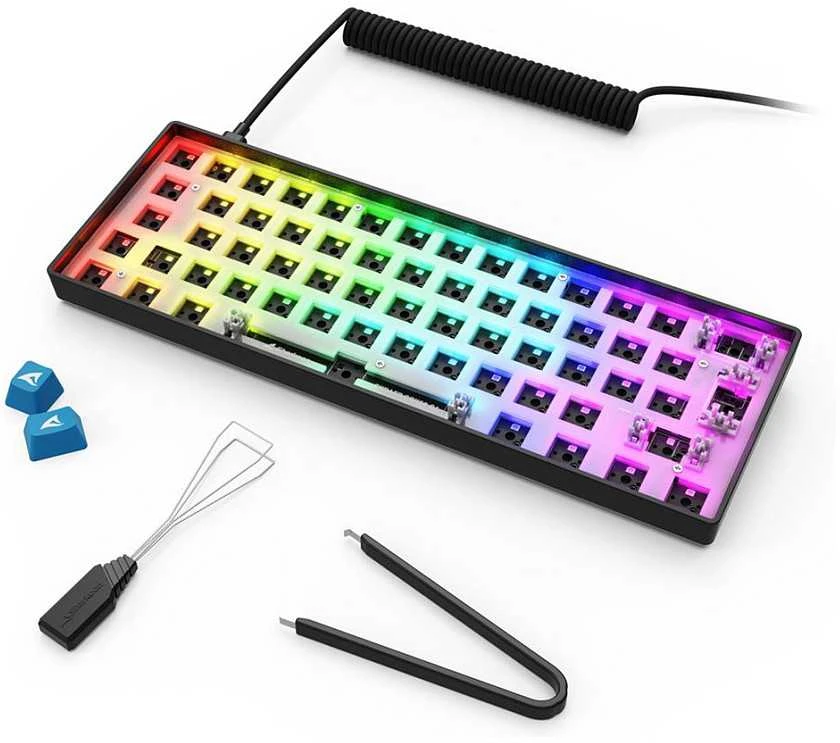 Sharkoon SKILLER SGK50 S4 Gen2 Barebone, Gaming-klaviatūra - juodas