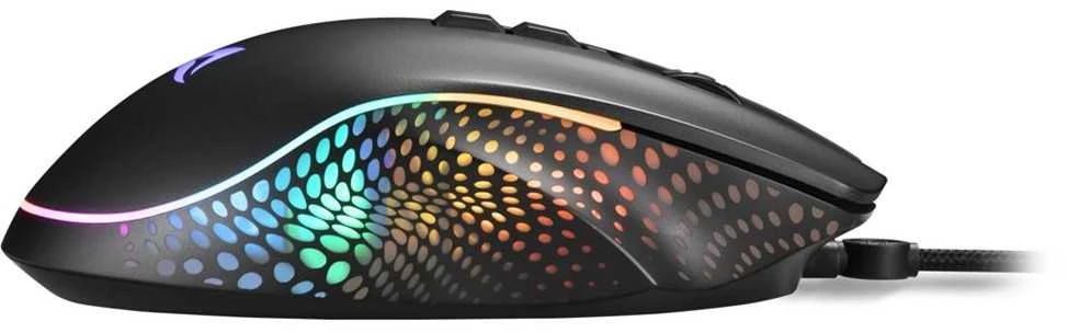 Sharkoon Pelė Shark Force 3 Optisch 8 Tasten 12.800DPI schw