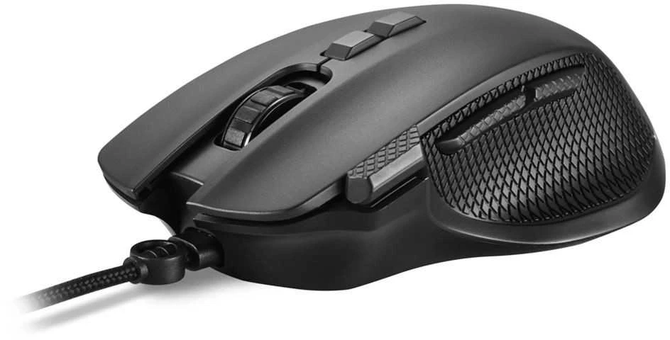 Sharkoon Pelė Shark Force 3 Optisch 8 Tasten 12.800DPI schw