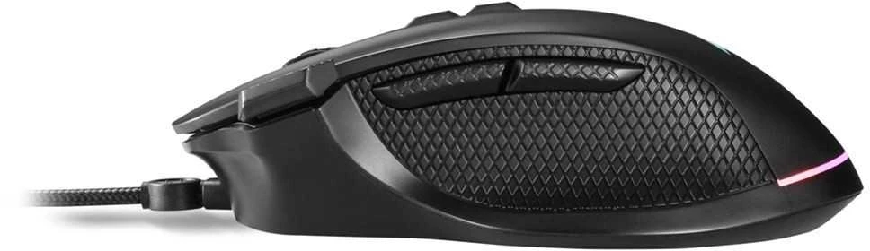 Sharkoon Pelė Shark Force 3 Optisch 8 Tasten 12.800DPI schw