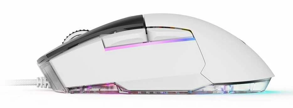 Sharkoon Pelė Shark SGM35 Optisch 6 mygtukai 6.400 DPI wei