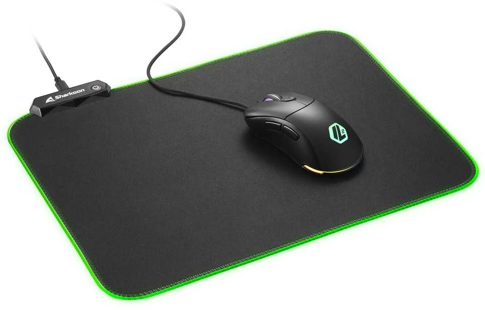 Sharkoon Pelės kilimėlis mit RGB-Beleuchtung. 360x270x3mm