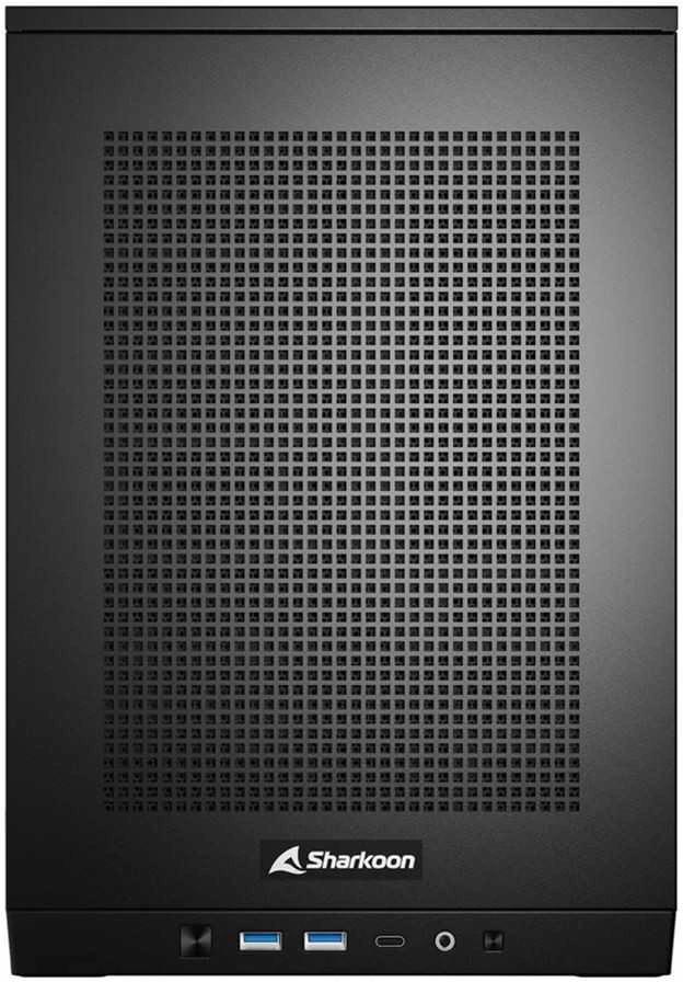 Sharkoon REBEL C20 ITX RGB, Tower-case - juodas