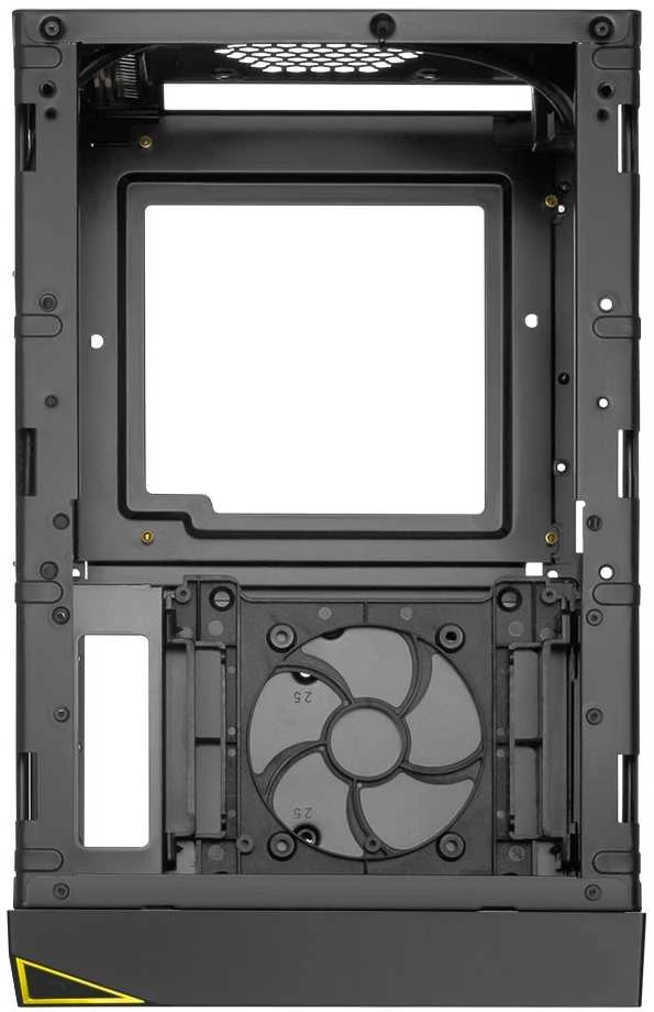 „Sharkoon Shark Zone C10 Mini-ITX1xMetal Juodas“ korpusas