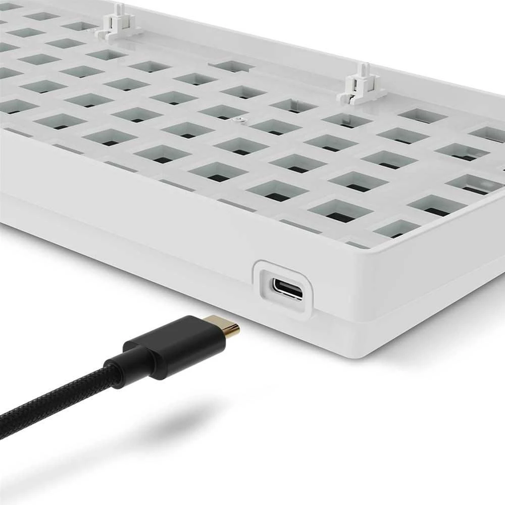 Sharkoon SKILLER SGK50 S2 Barebone, Gaming-klaviatūra - baltas