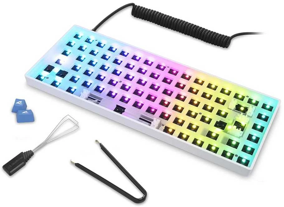 Sharkoon SKILLER SGK50 S3 Barebone, Gaming-klaviatūra - baltas