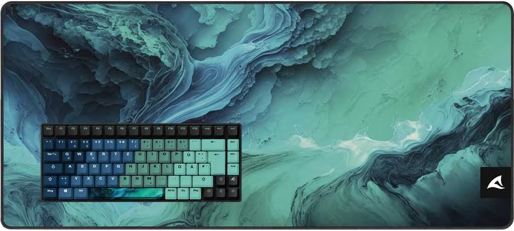 Klaviatūra Sharkoon SKILLER SGK50 S3 Design Bundle D4 (trkis/mėlyna)