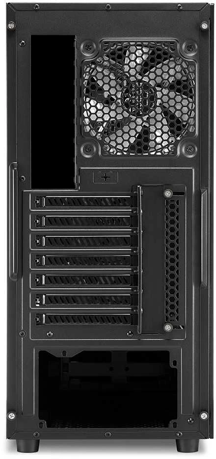 Sharkoon TG6M RGB ATX 1xGlas Juodas
