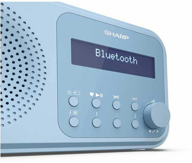 Sharp | Tokyo Digital Radio | DR-P420(BL) | Bluetooth | Belaidė jungtis | Portable | Mėlyna